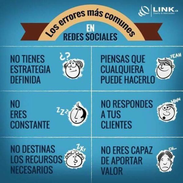 7 Errores Básicos Que Comenten Los Principiantes En Las Redes Sociales